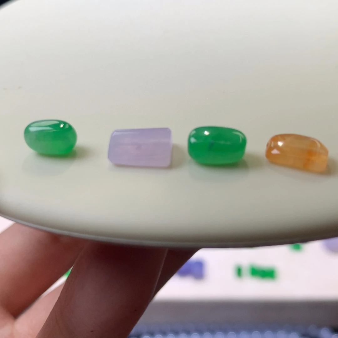 翡翠散珠天然翡翠