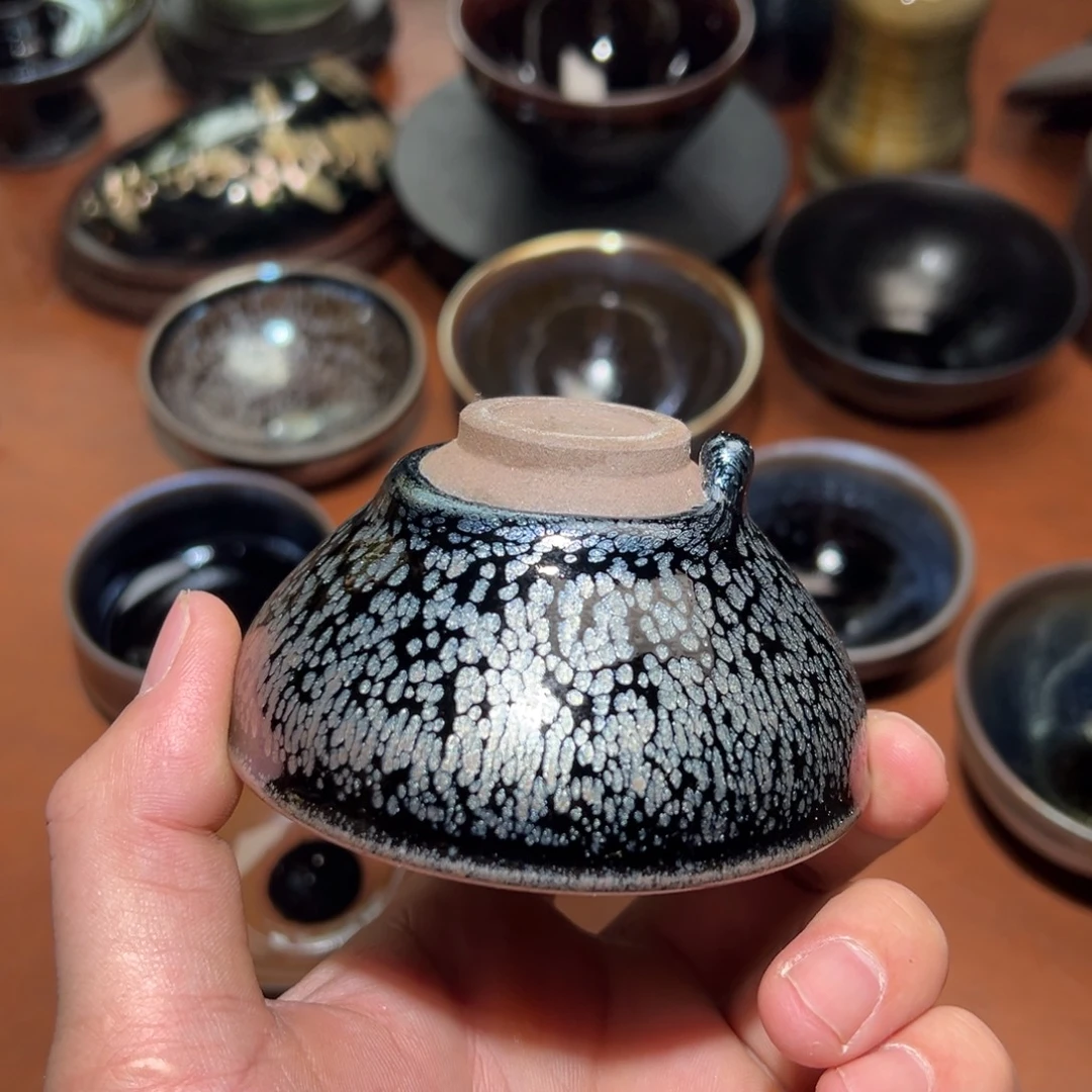 茶盏电烧主人杯建窑建盏茶盏