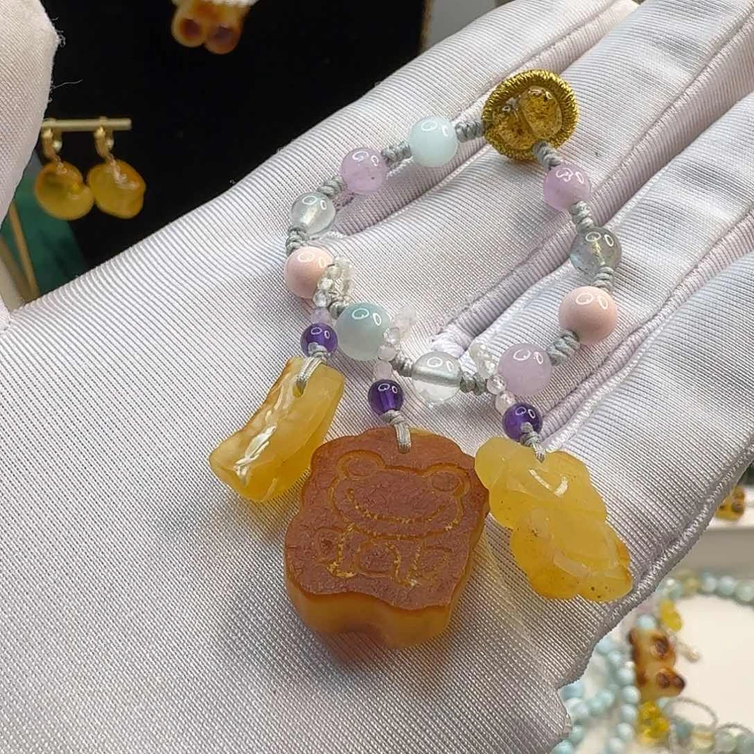 琥珀裸石未镶嵌琥珀裸石