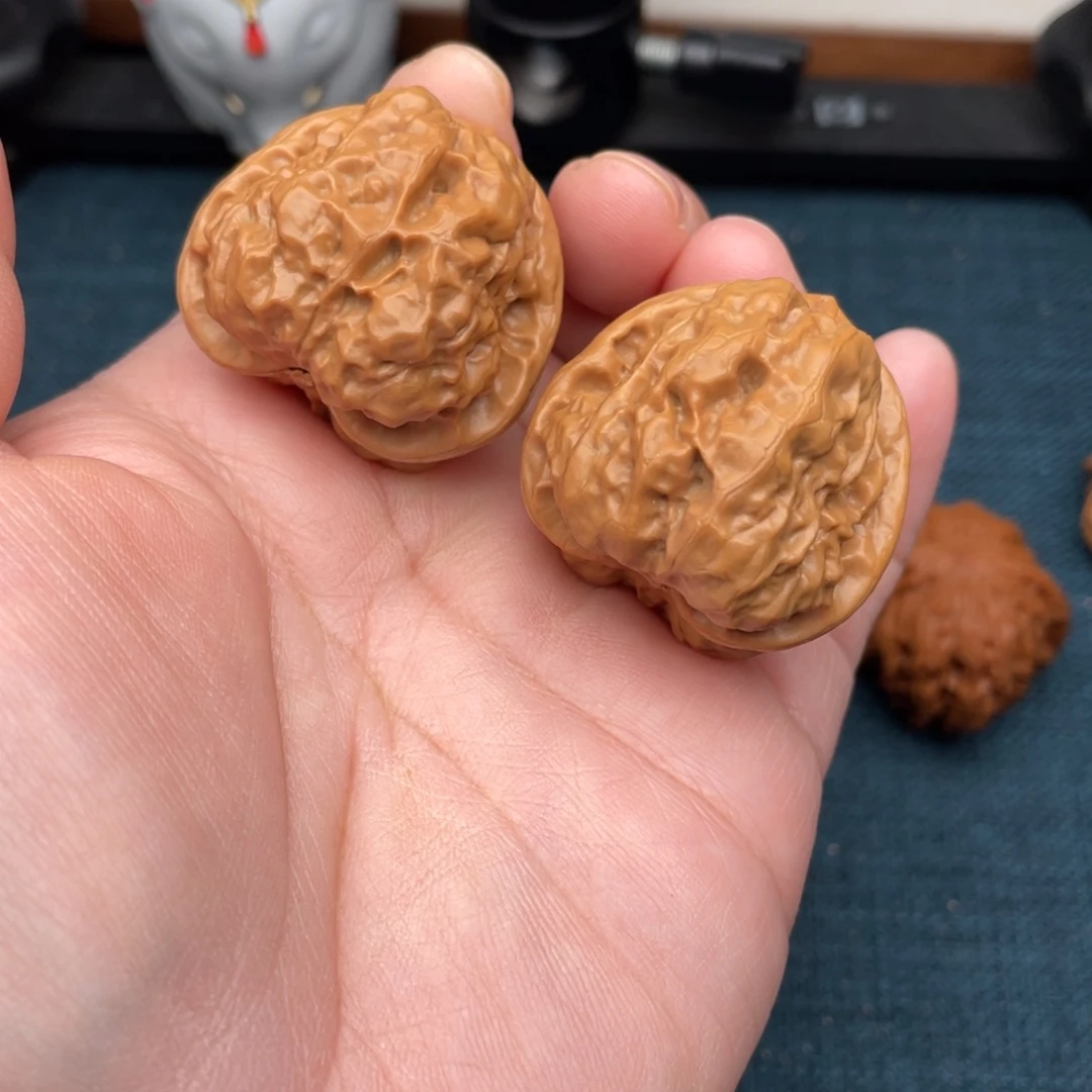 把件文玩核桃全品蛙蛙35