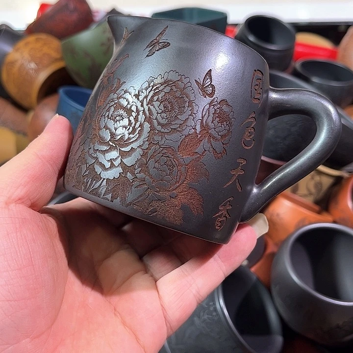 茶杯紫砂全手工紫砂主人杯