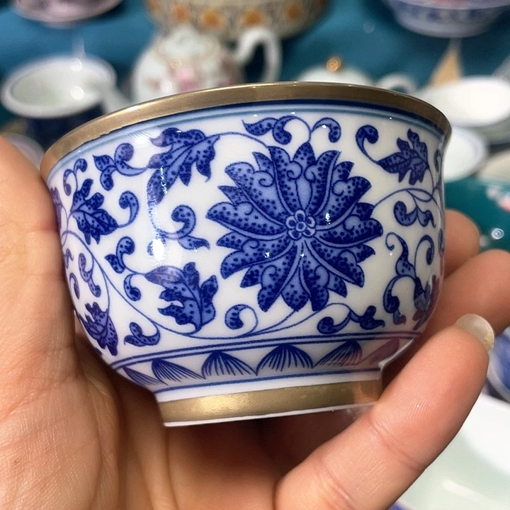 景德镇陶瓷主人杯1234578