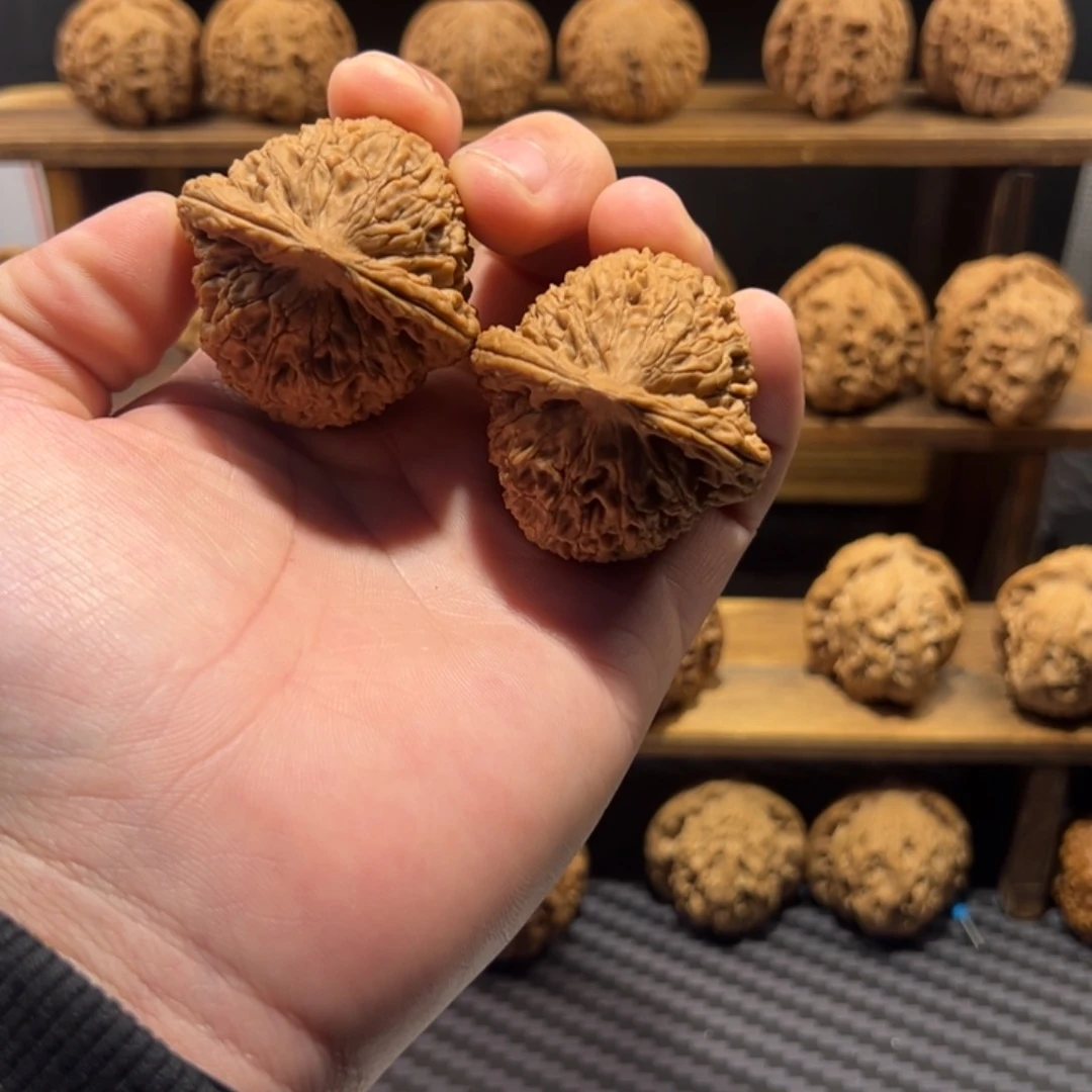 核桃把件_*水龙纹纹