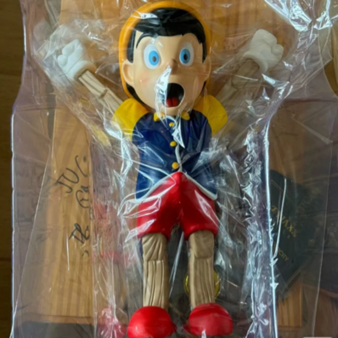 【小白】MIGHTY JAXX  匹诺曹 初代配色摆件 压盒