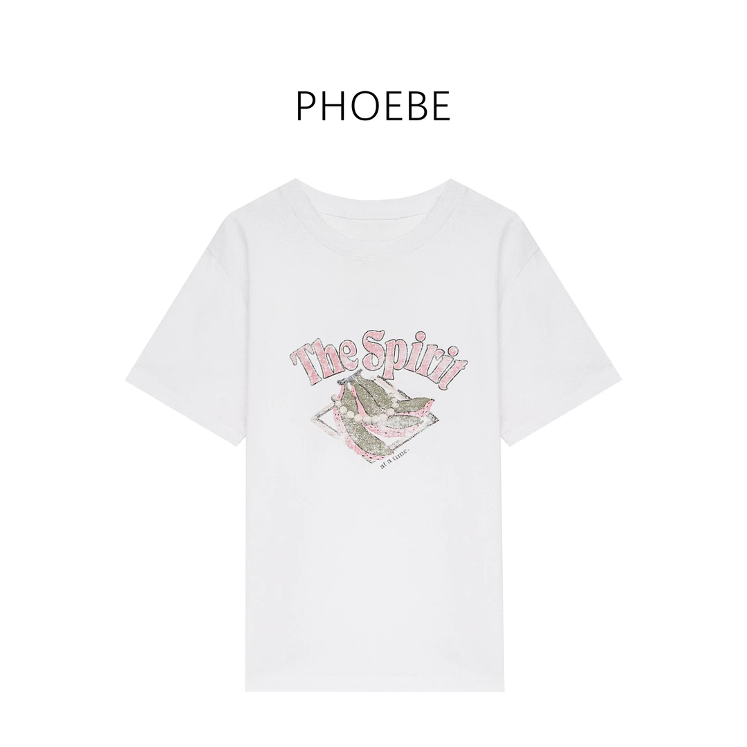 【香蕉T】PHOEBE叶姐 简约ins感短袖T CE5051143C