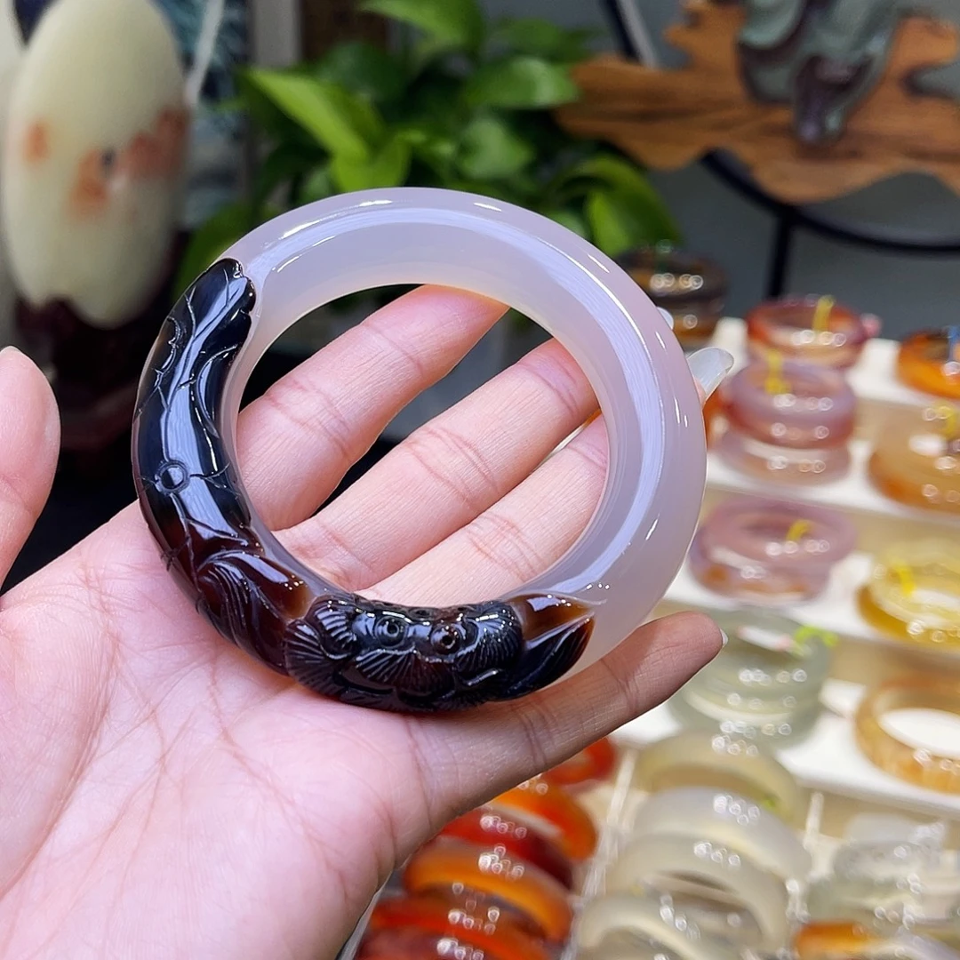 玛瑙/玉髓未镶嵌手镯