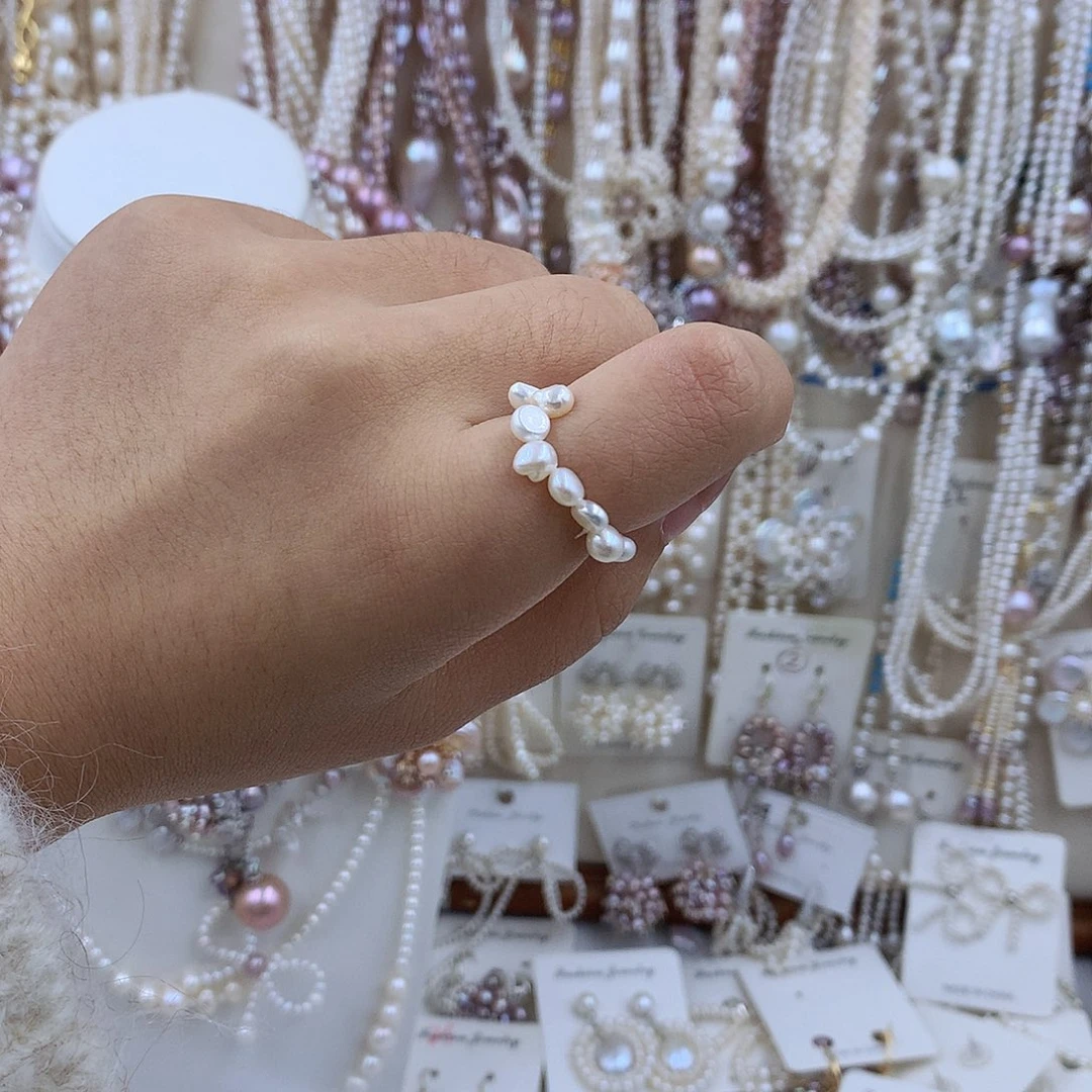 项链18K金镶嵌淡水珍珠