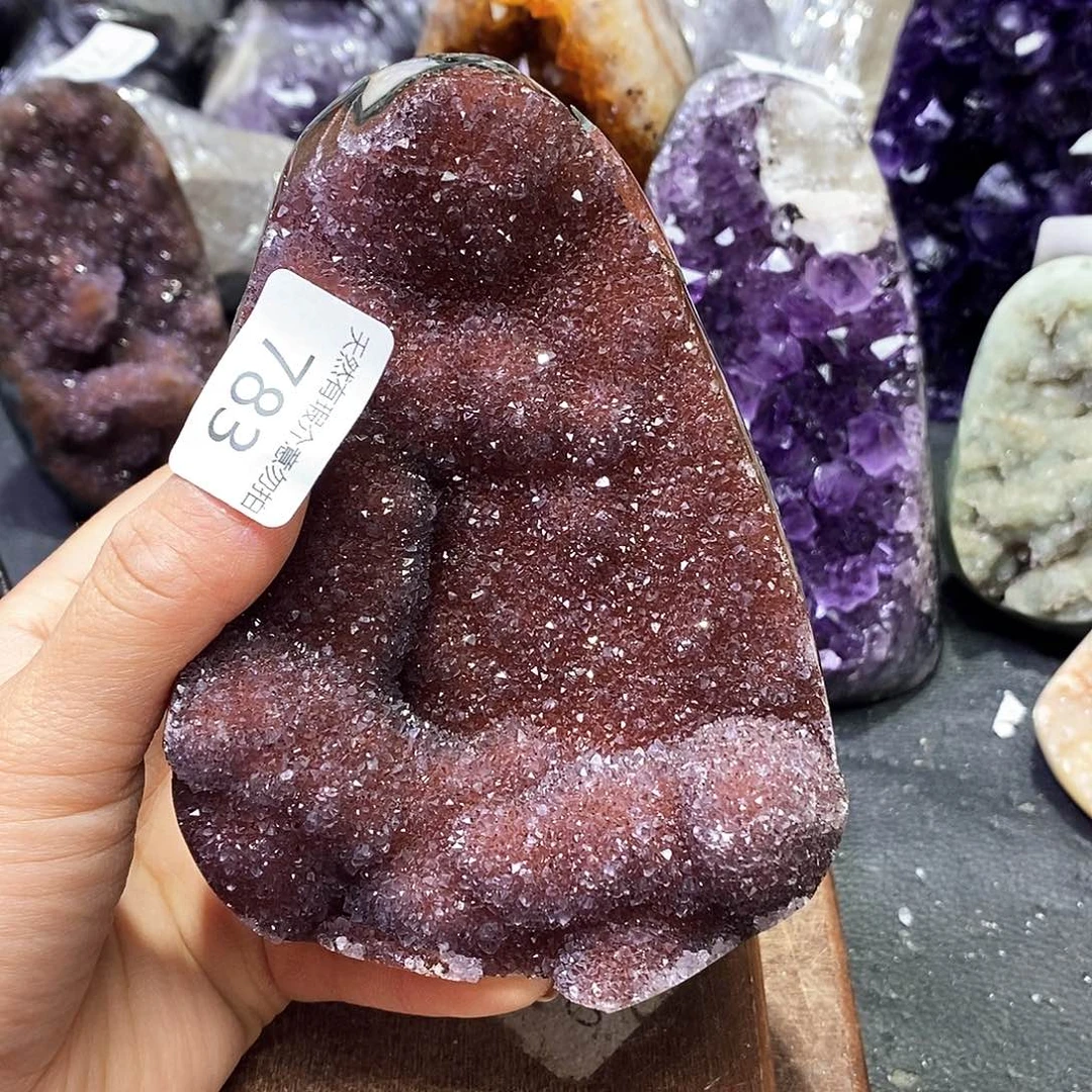 水晶大型摆件（非配饰）未镶嵌山*花