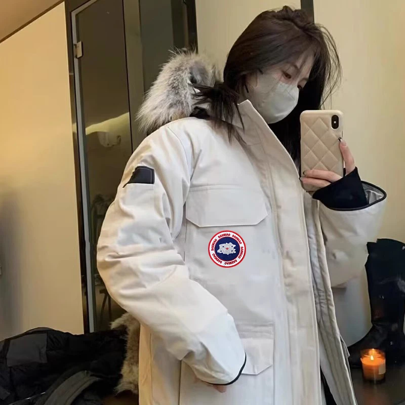 东北派克鹅绒服男士冬季大鹅苗08款远征系列羽绒服情侣女保暖外套