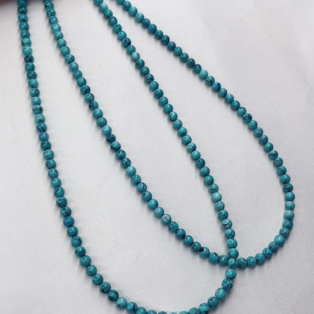 绿松石未镶嵌颈饰