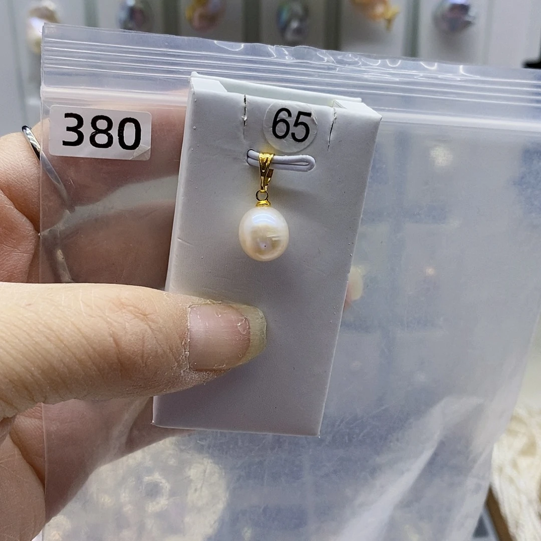 颈饰合金淡水珍珠