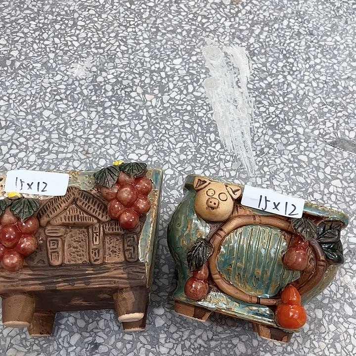 红陶粗陶花盆粗陶花盆