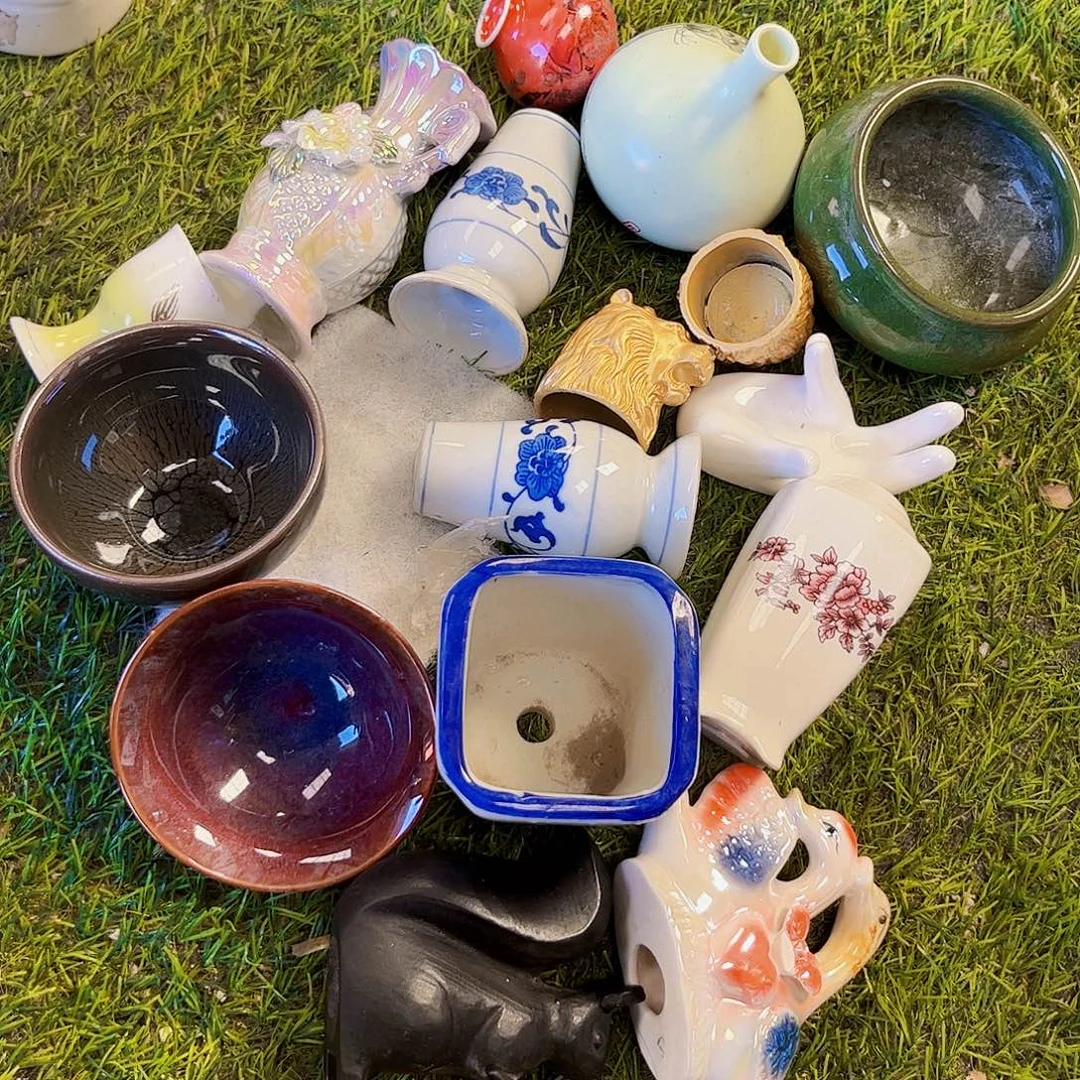 摆件，烧制问题都是正常的23号个别是坏的