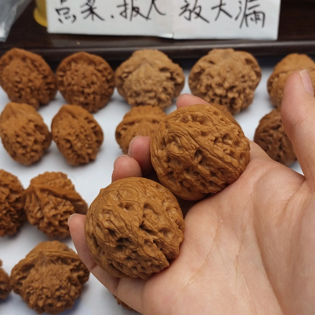 文玩核桃把件47尺驴打滚