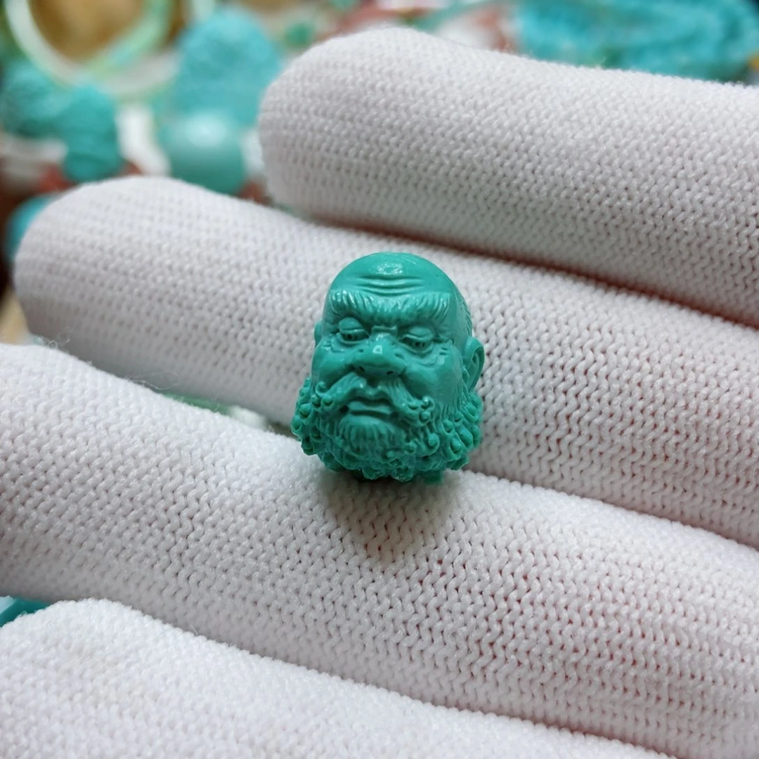 绿松石珠子未镶嵌十****叔