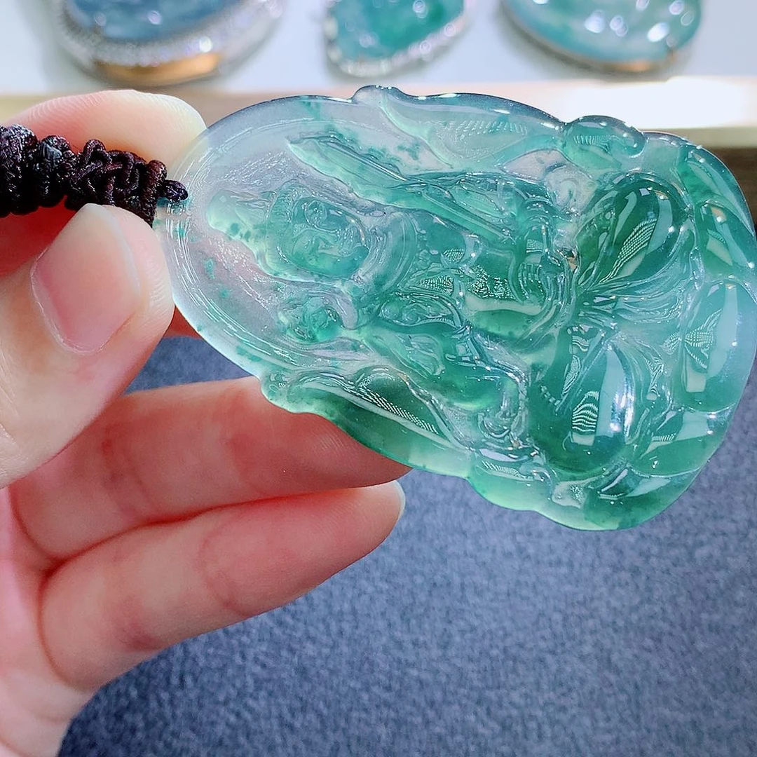 颈饰未镶嵌翡翠翡翠