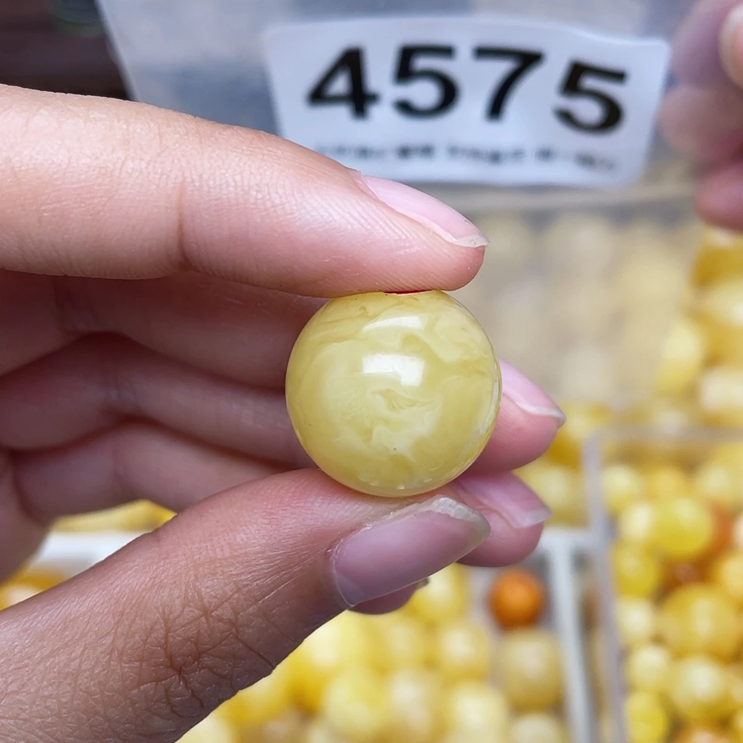 蜜蜡未镶嵌珠宝奇石粉17.5