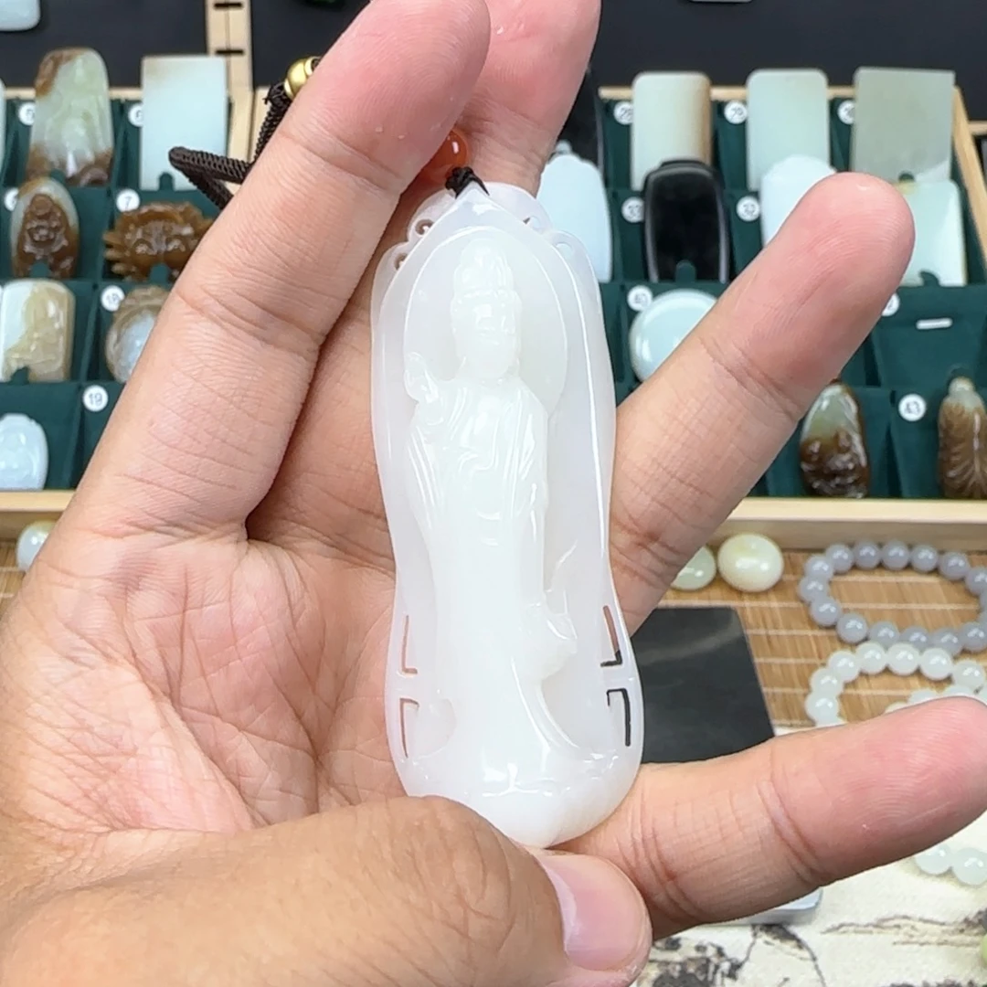 和田玉挂件未镶嵌