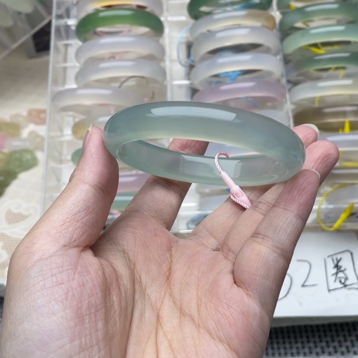 玛瑙/玉髓合金手镯56圈口