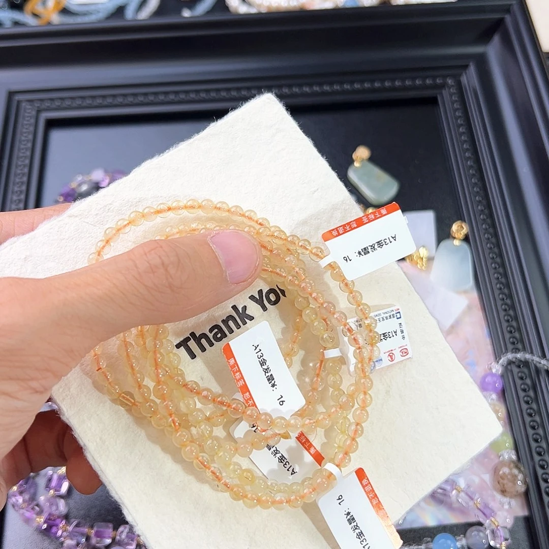 水晶手链未镶嵌珠宝单品