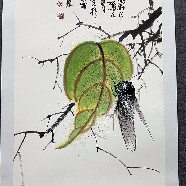 国画书画作品多次