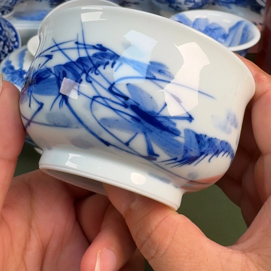 景德镇纯手绘茶具圆圆205