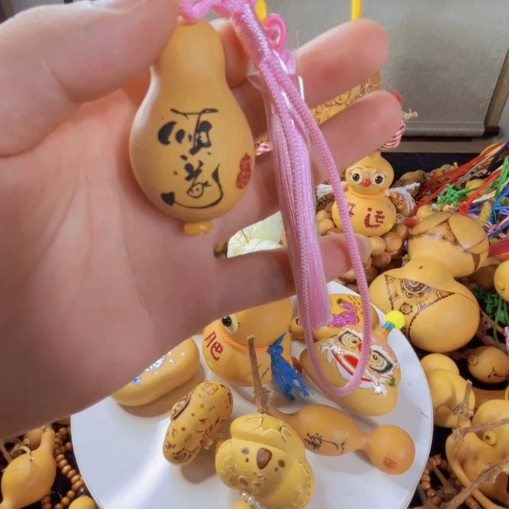 墨刻手工编绳顺遂葫芦