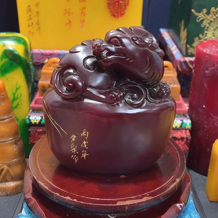 寿山石印石篆刻印章引首章闲章姓名章生日礼物