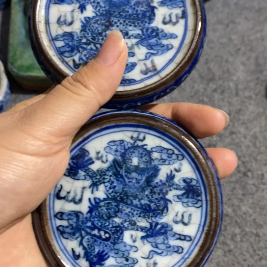 葛***方陶瓷摆件工艺品摆件