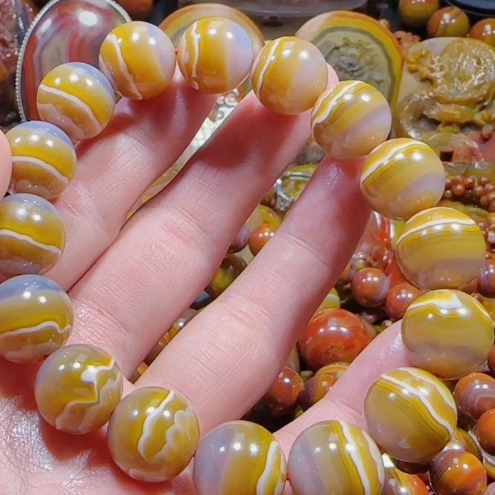 玛瑙/玉髓战国红未镶嵌