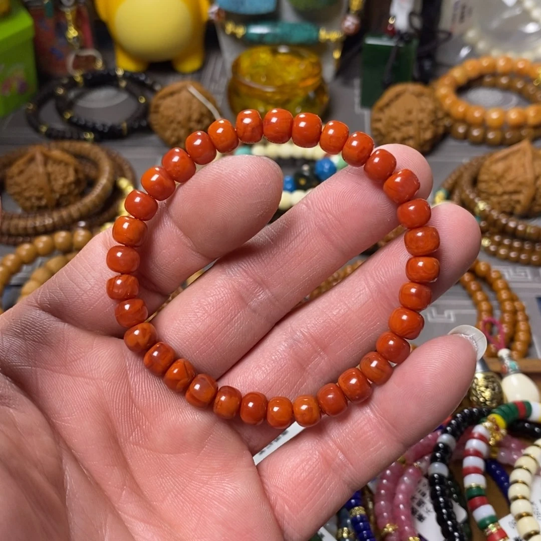 星月菩提手串开播福利南红单圈鸿运当头