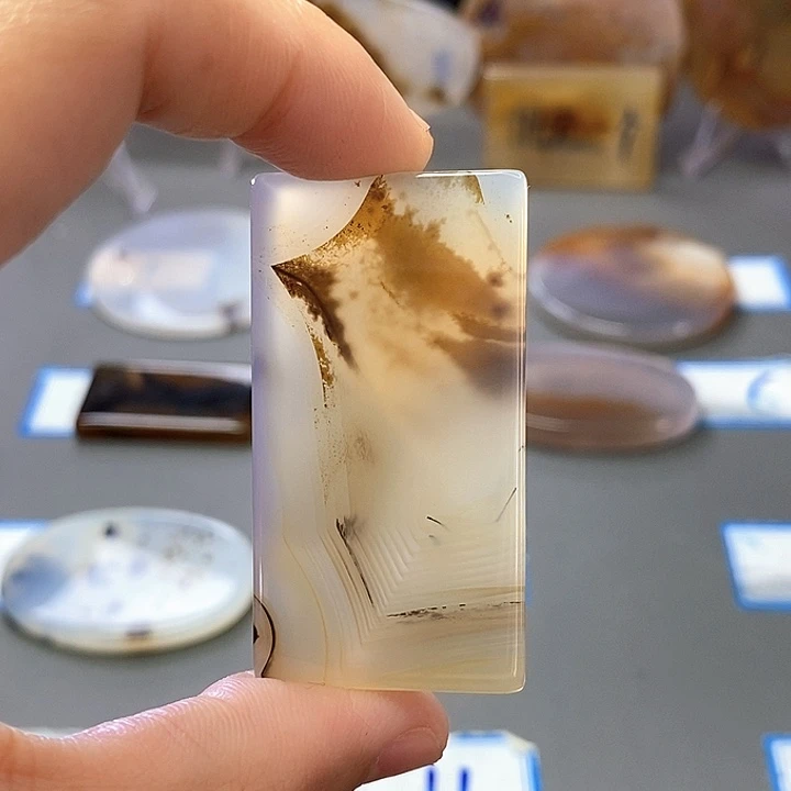 玛瑙/玉髓未镶嵌珠宝半成品