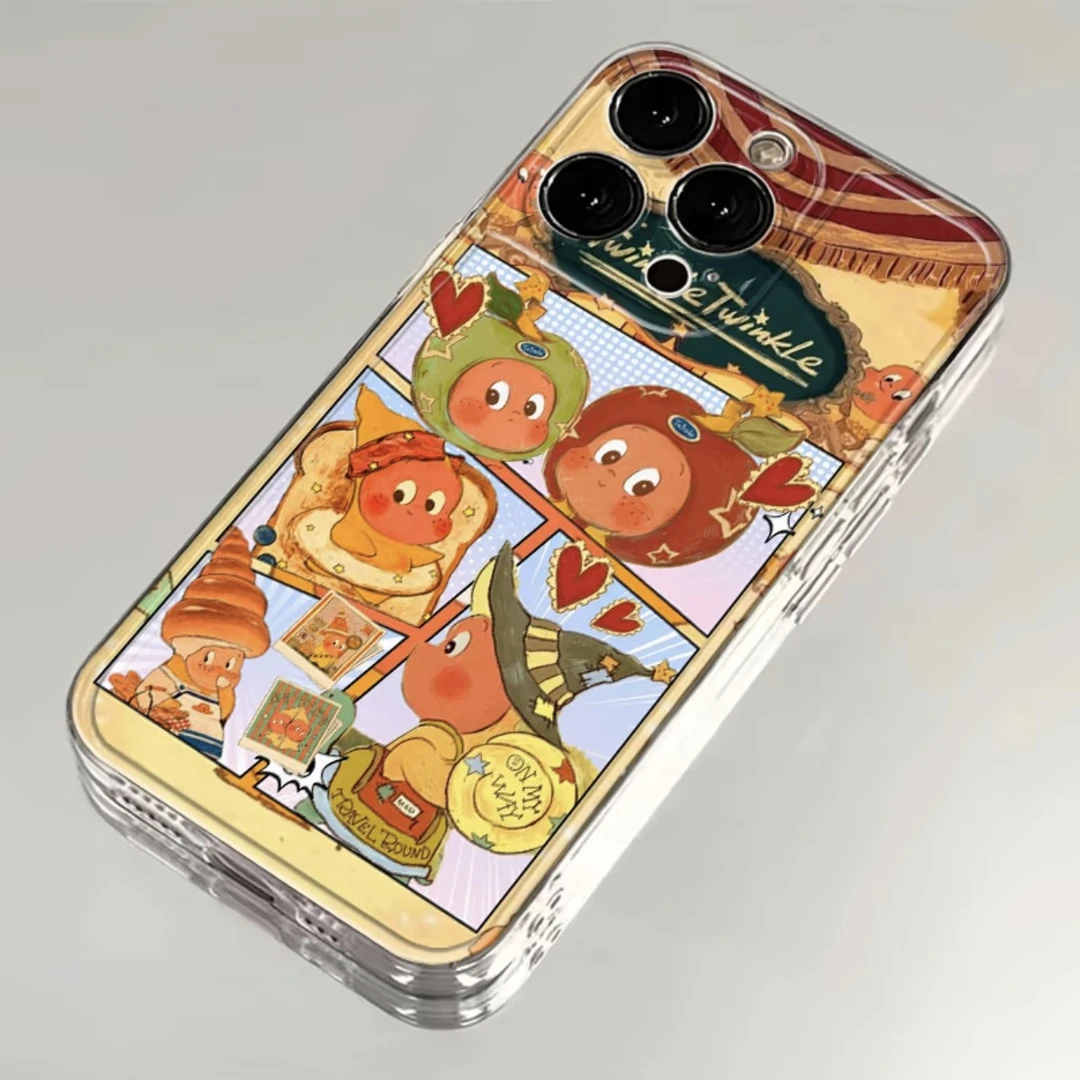 奥菲顿星星人插画适用iphone1615苹果13手机壳小米vivo华为oppo套