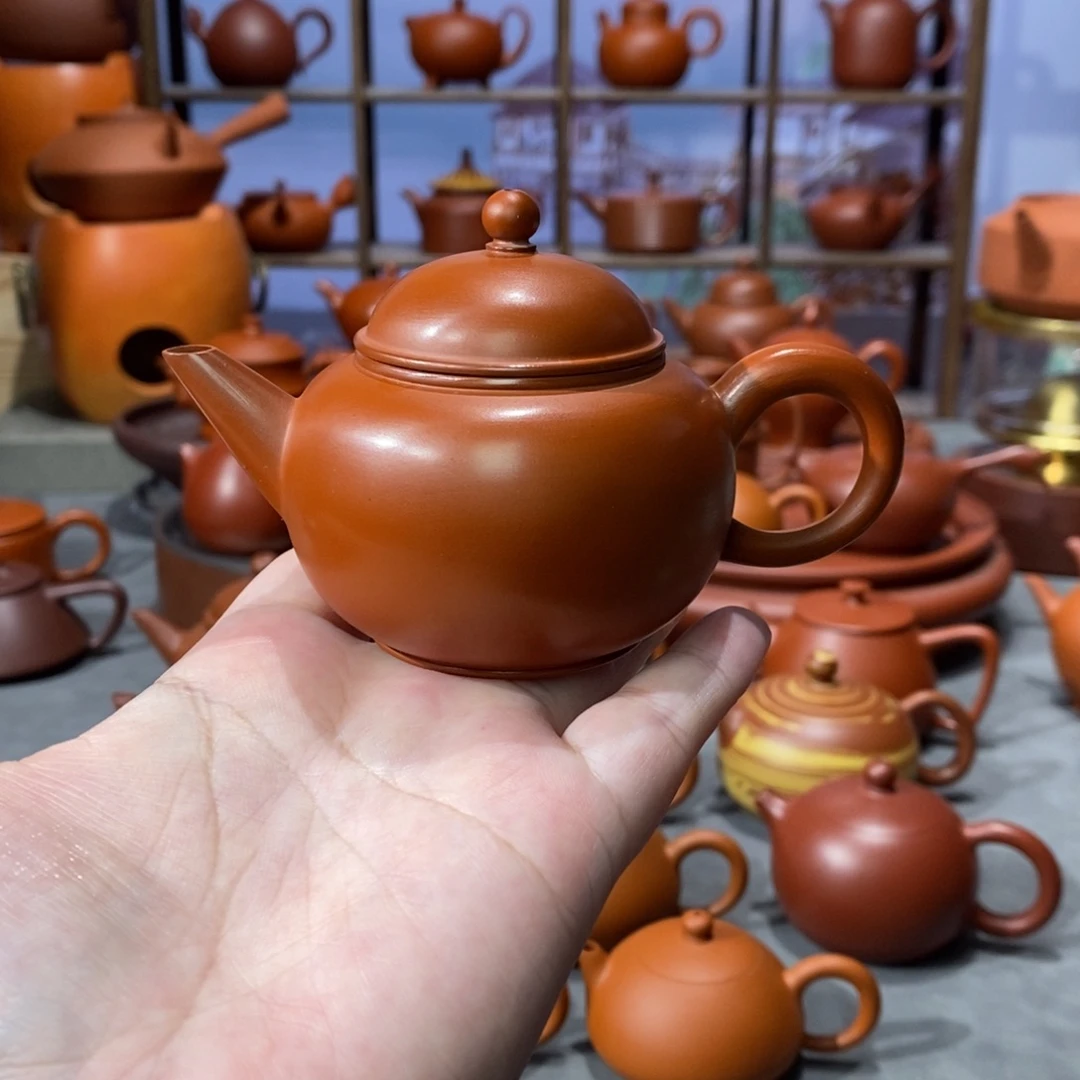 茶壶紫砂吴炫杰朱泥水平100.