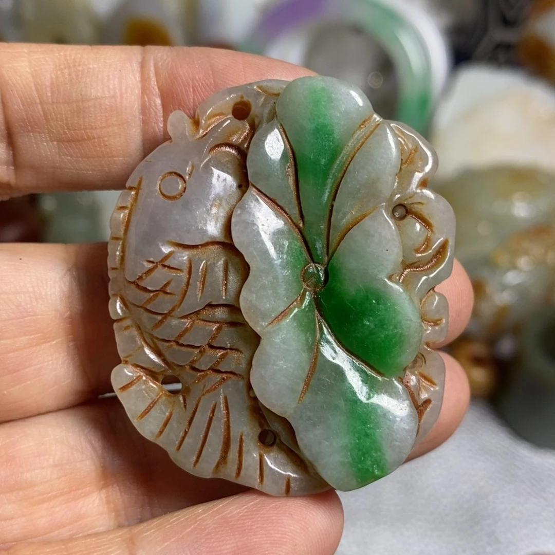 滴血莲花菩提吊坠