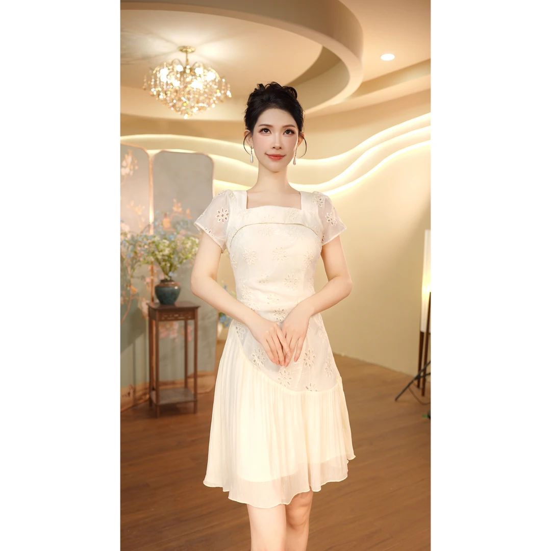 七姐原创-1768连衣裙N1360-A