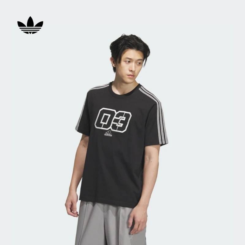 adidas/阿迪达斯GRX TEE Q2运动上衣圆领短袖T恤男春夏新款JX2633