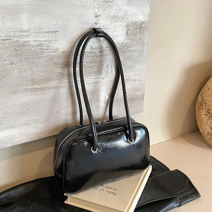 左九女包韩式小众高级感腋下包女士2025新款潮复古单肩包百搭通勤