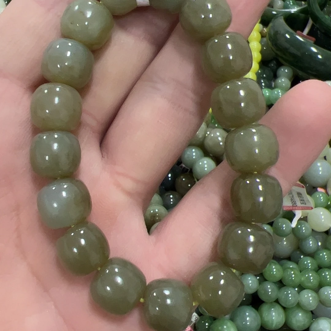 和田玉手链未镶嵌