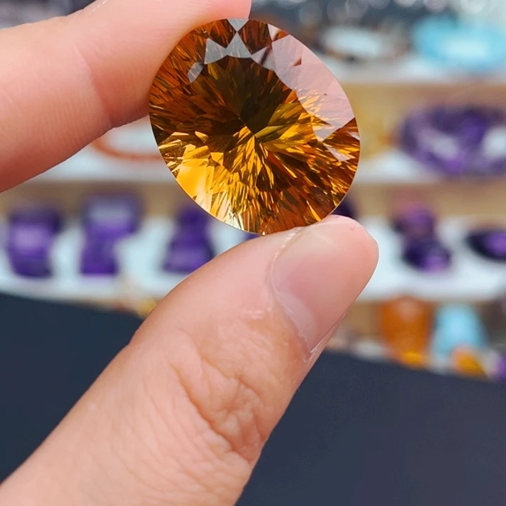 珠宝半成品未镶嵌水晶裸石定制
