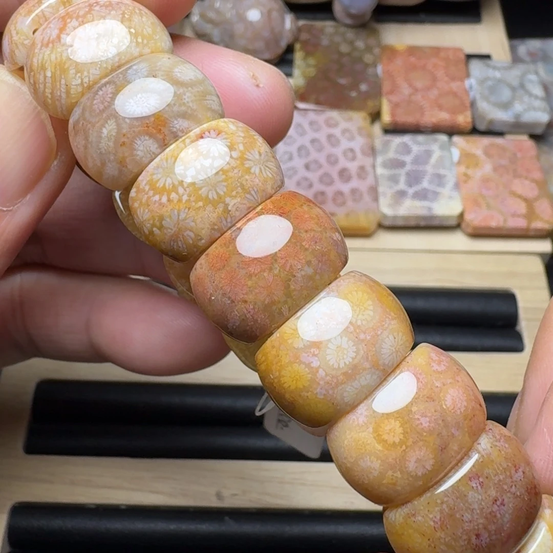 硅化玉未镶嵌纯天然色有机玉石保真色