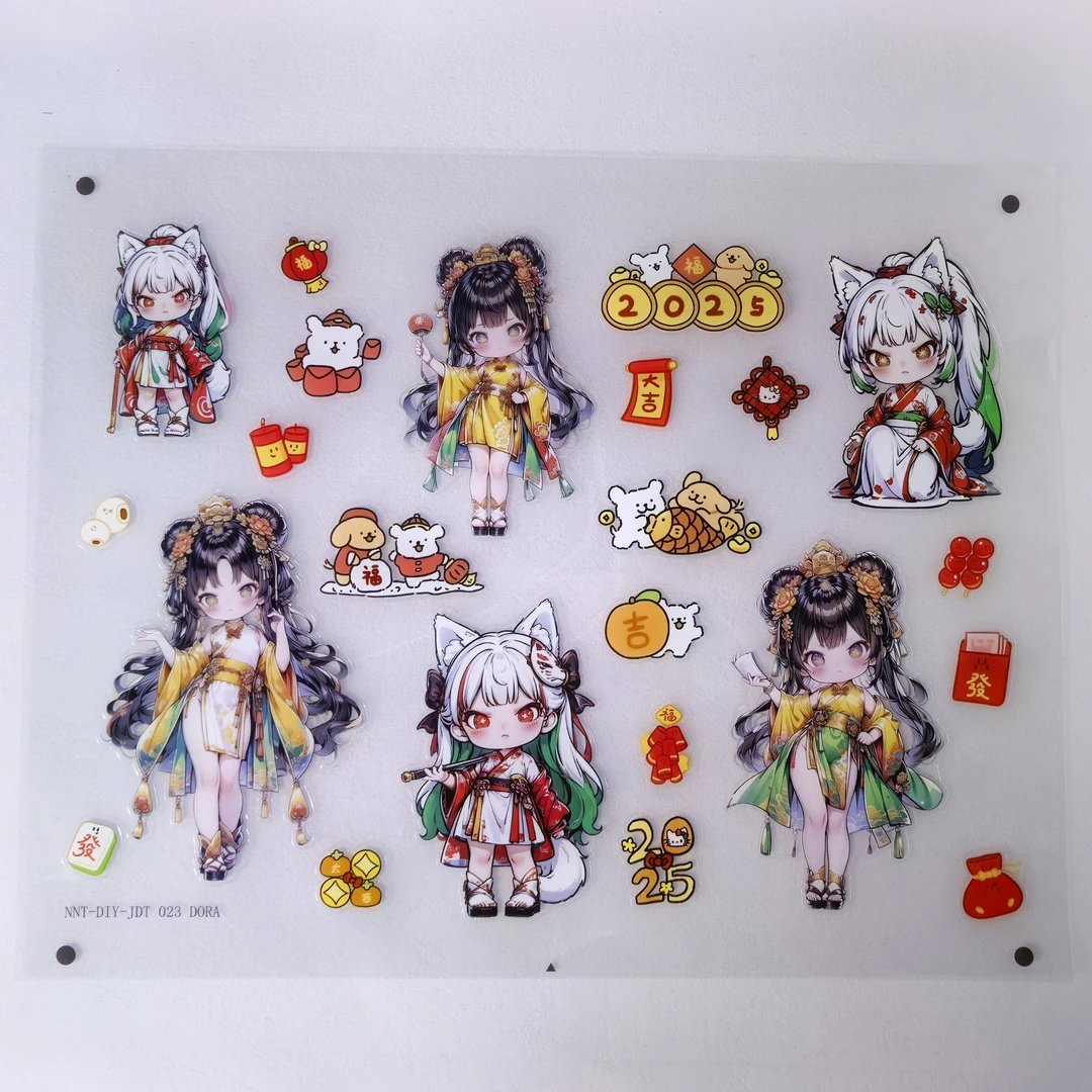 静电膜贴纸（无胶无痕可反复使用）