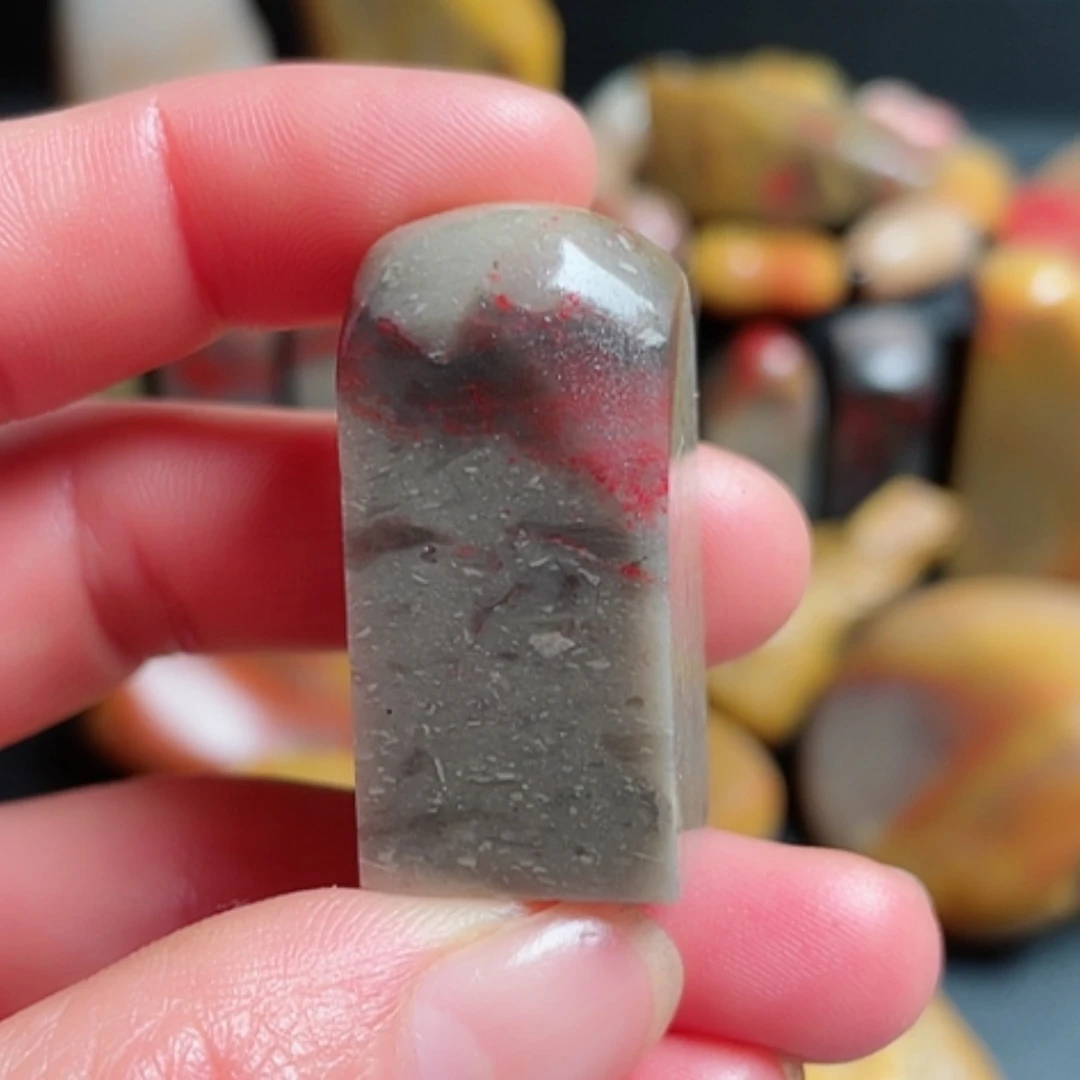 【闪购商品】昌化石用****墨昌化鸡血石印章