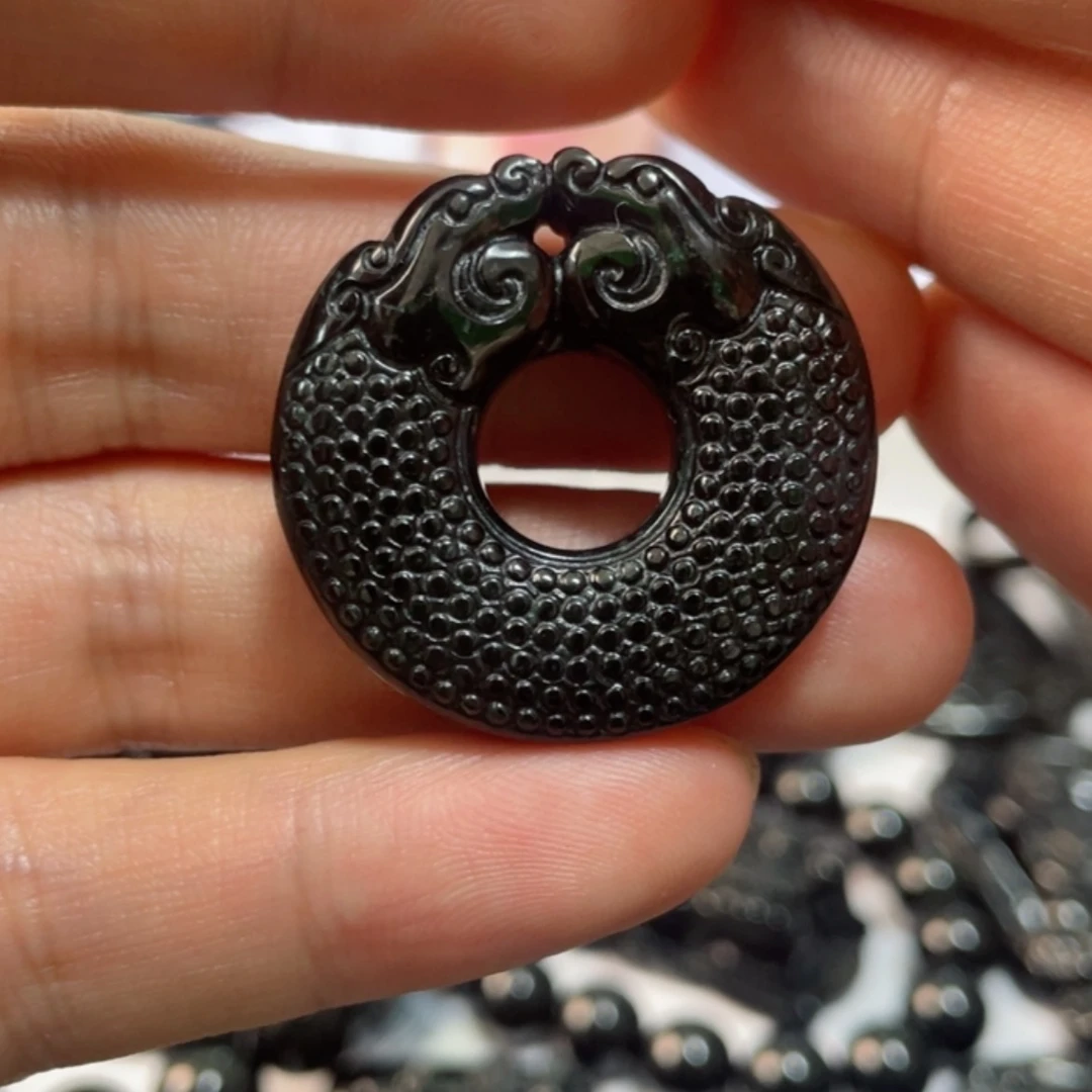 【闪购商品】翡翠吊坠(不含链)未镶嵌龙扣