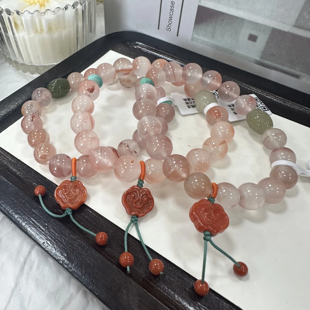 【小院甄选】原创南红单圈手链约9mm 多样性发一件 1814ELQ