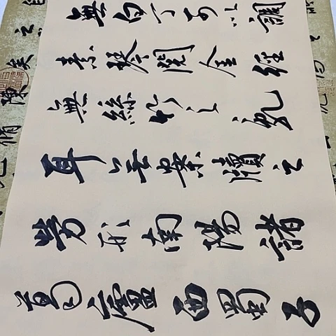 观***涛陋室铭行书作品11