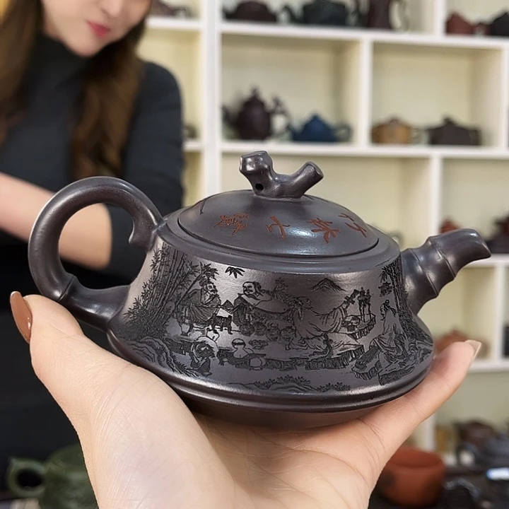 紫砂茶壶宜兴人真的