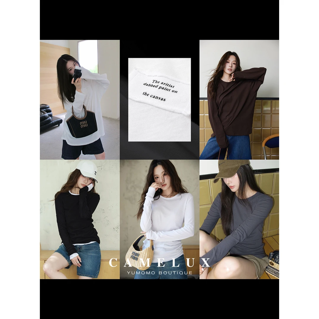 【W】【Camelux线】品质王！m1u系万年T品牌料|高捻棉舒适感QTA3009