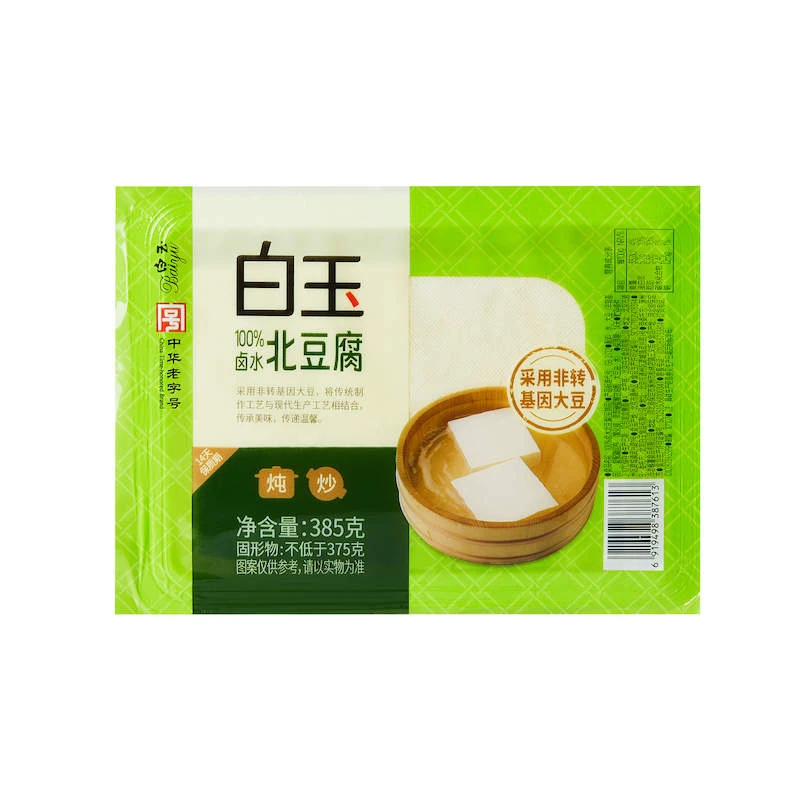 白玉100%卤水北豆腐 385g