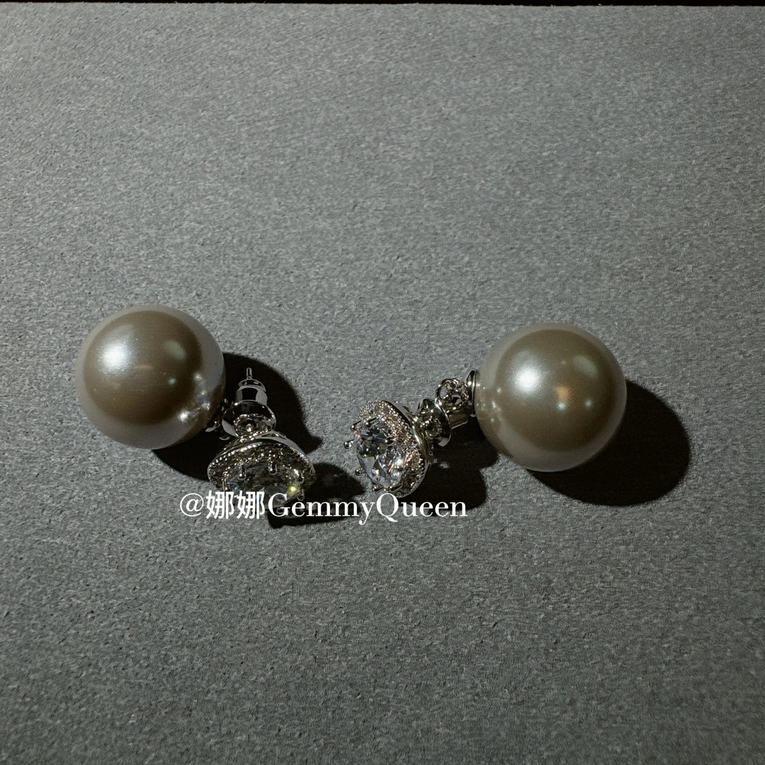 铜合金锆石耳饰 娜娜GemmyQueen耳环GQ10748